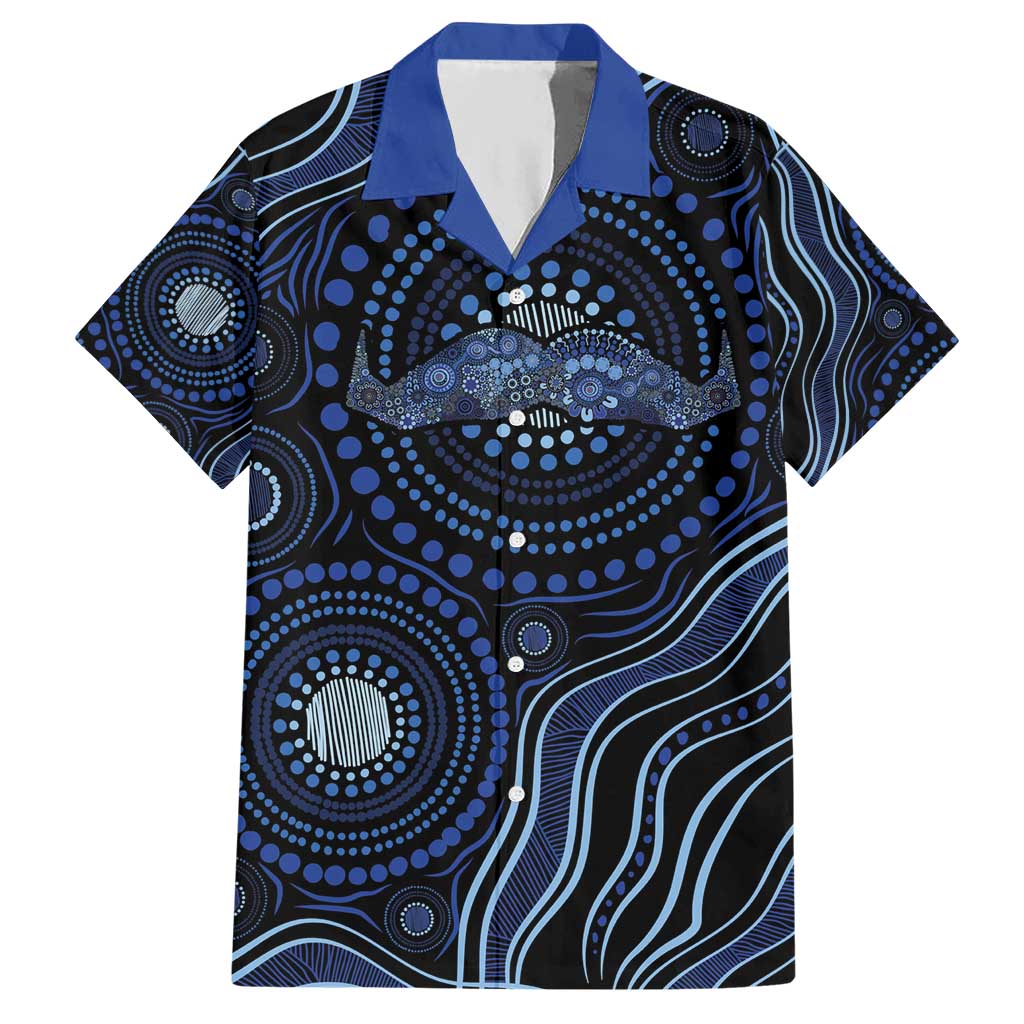 Australia Indigenous Hawaiian Shirt Aboriginal Mustache - Aussie Hoodie