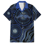 Australia Indigenous Hawaiian Shirt Aboriginal Mustache - Aussie Hoodie