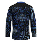 Australia Indigenous Hockey Jersey Aboriginal Mustache - Aussie Hoodie