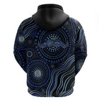 Australia Indigenous Hoodie Aboriginal Mustache - Aussie Hoodie