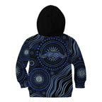 Australia Indigenous Kid Hoodie Aboriginal Mustache - Aussie Hoodie