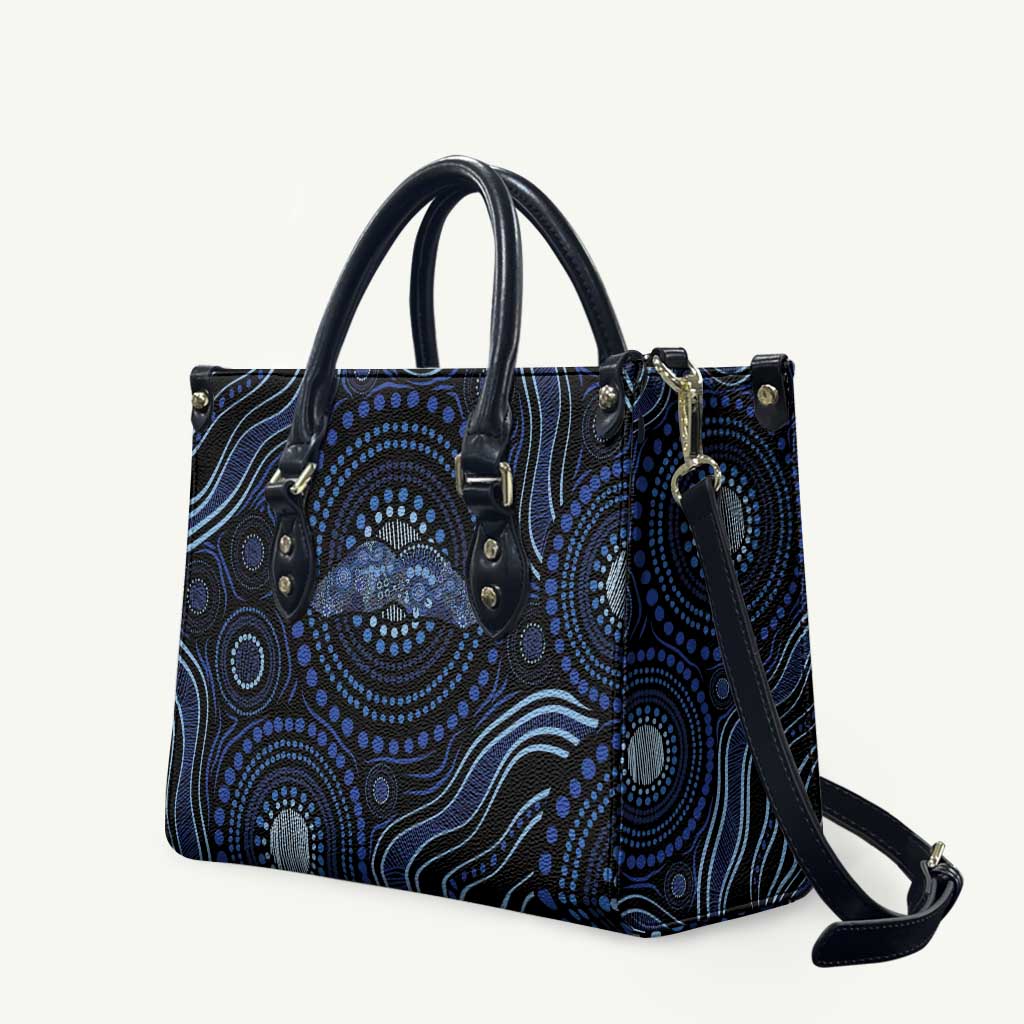 Australia Indigenous Leather Bag Aboriginal Mustache - Aussie Hoodie