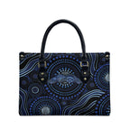 Australia Indigenous Leather Bag Aboriginal Mustache - Aussie Hoodie