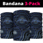 Australia Indigenous Neck Gaiter Aboriginal Mustache - Aussie Hoodie