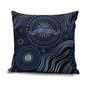 Australia Indigenous Pillow Cover Aboriginal Mustache - Aussie Hoodie