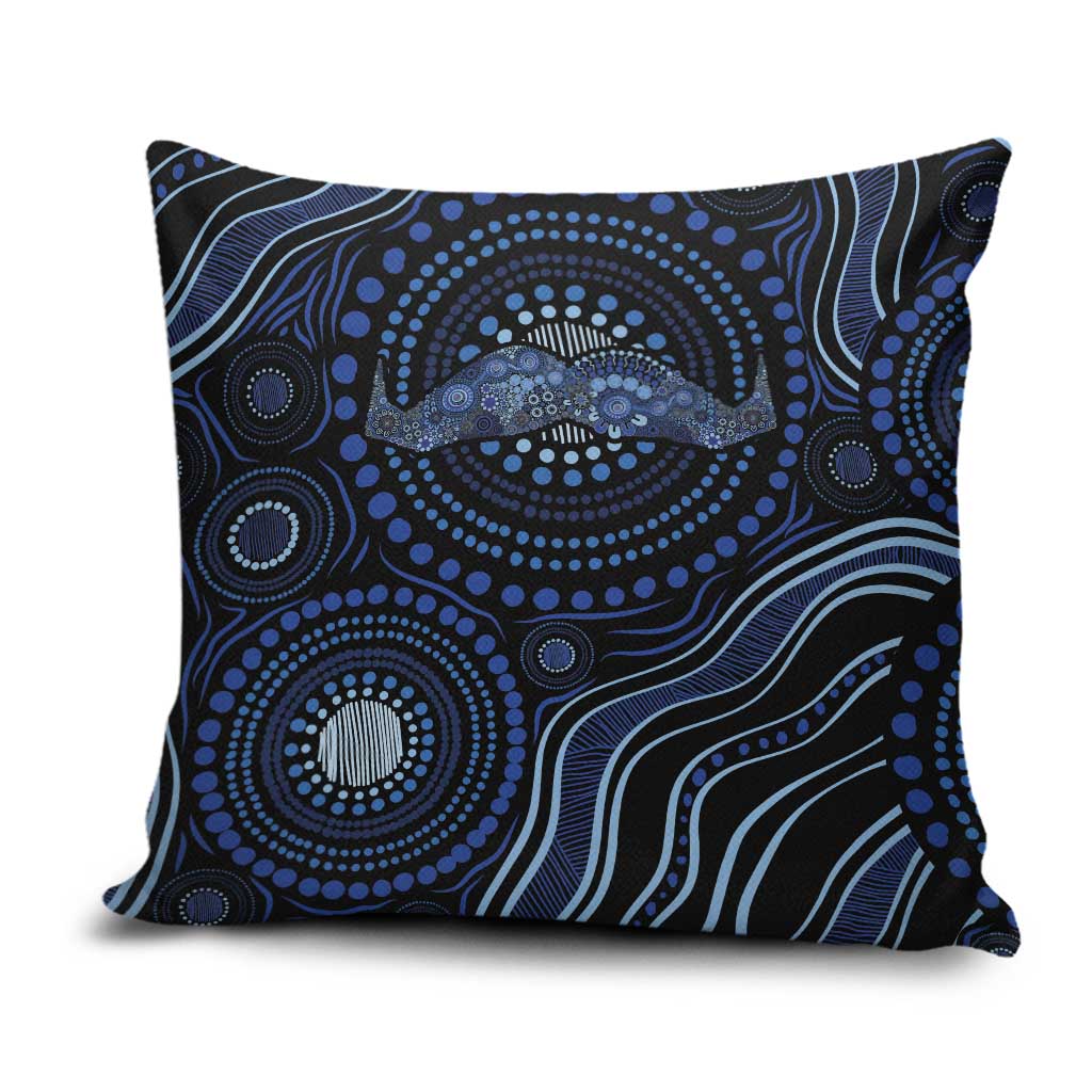 Australia Indigenous Pillow Cover Aboriginal Mustache - Aussie Hoodie