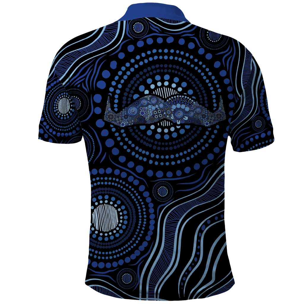 Australia Indigenous Polo Shirt Aboriginal Mustache - Aussie Hoodie
