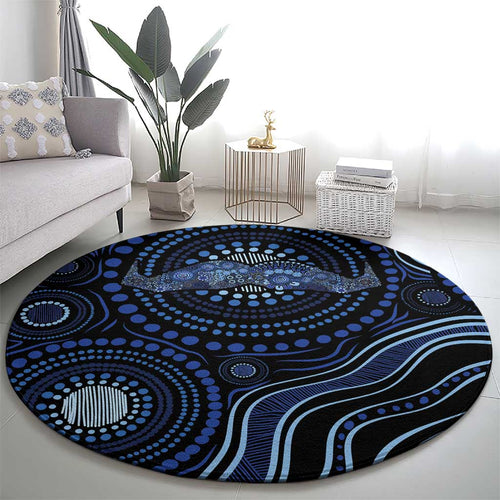 Australia Indigenous Round Carpet Aboriginal Mustache - Aussie Hoodie