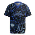 Australia Indigenous Rugby Jersey Aboriginal Mustache - Aussie Hoodie