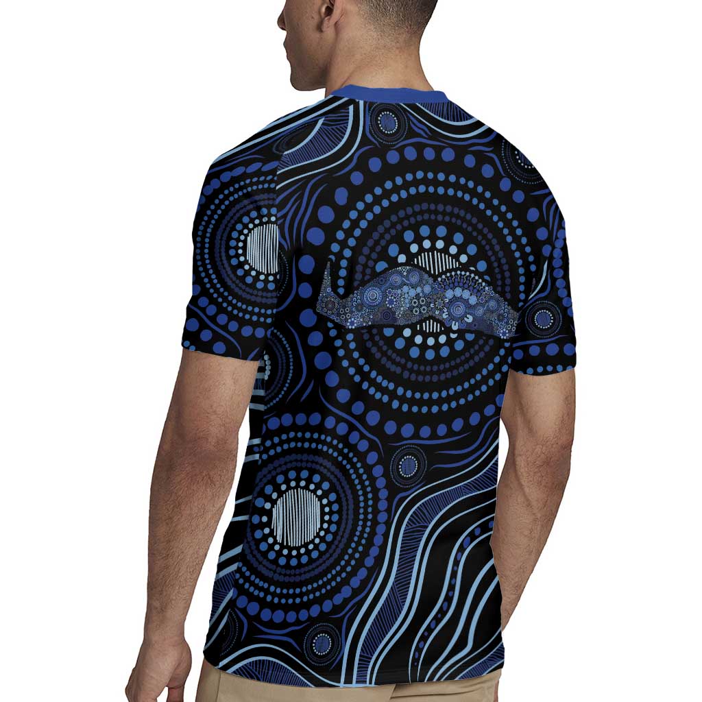 Australia Indigenous Rugby Jersey Aboriginal Mustache - Aussie Hoodie