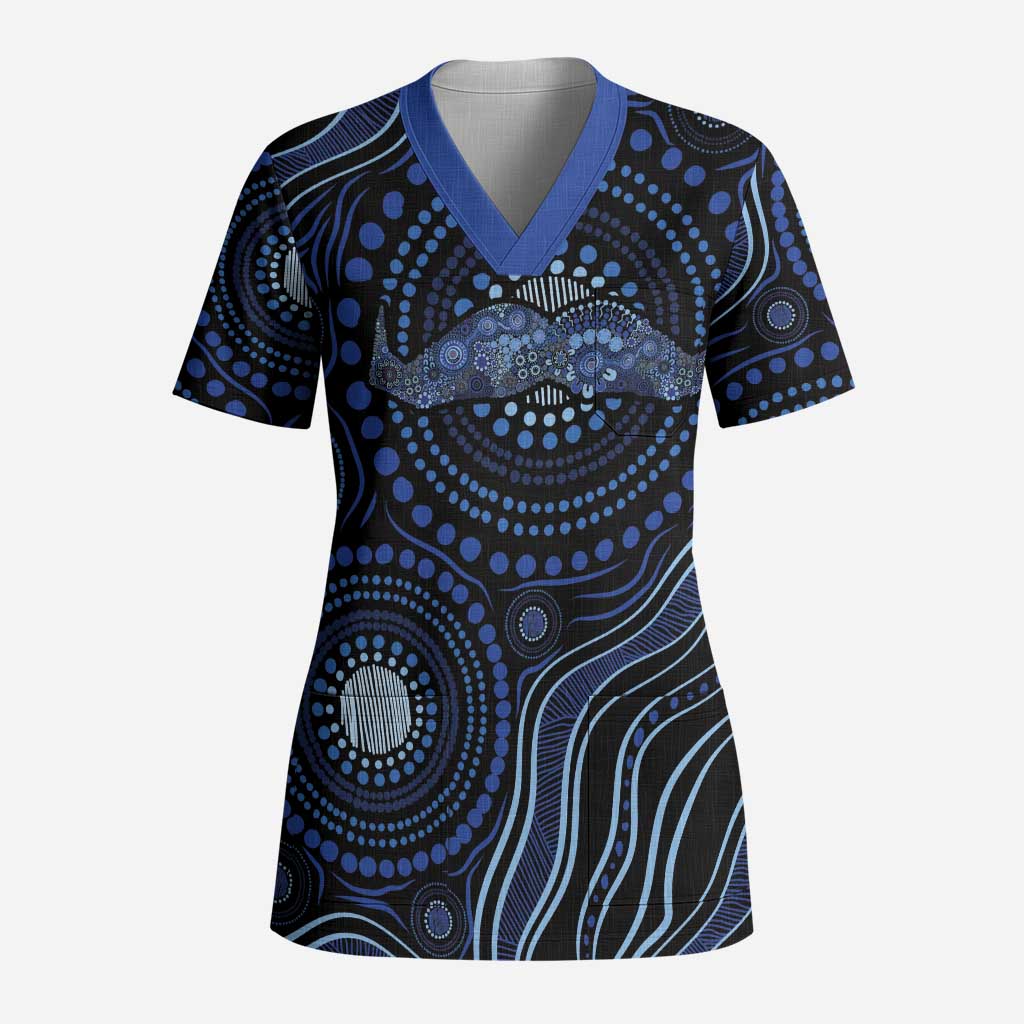 Australia Indigenous Scrub Top Aboriginal Mustache - Aussie Hoodie
