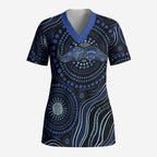 Australia Indigenous Scrub Top Aboriginal Mustache - Aussie Hoodie