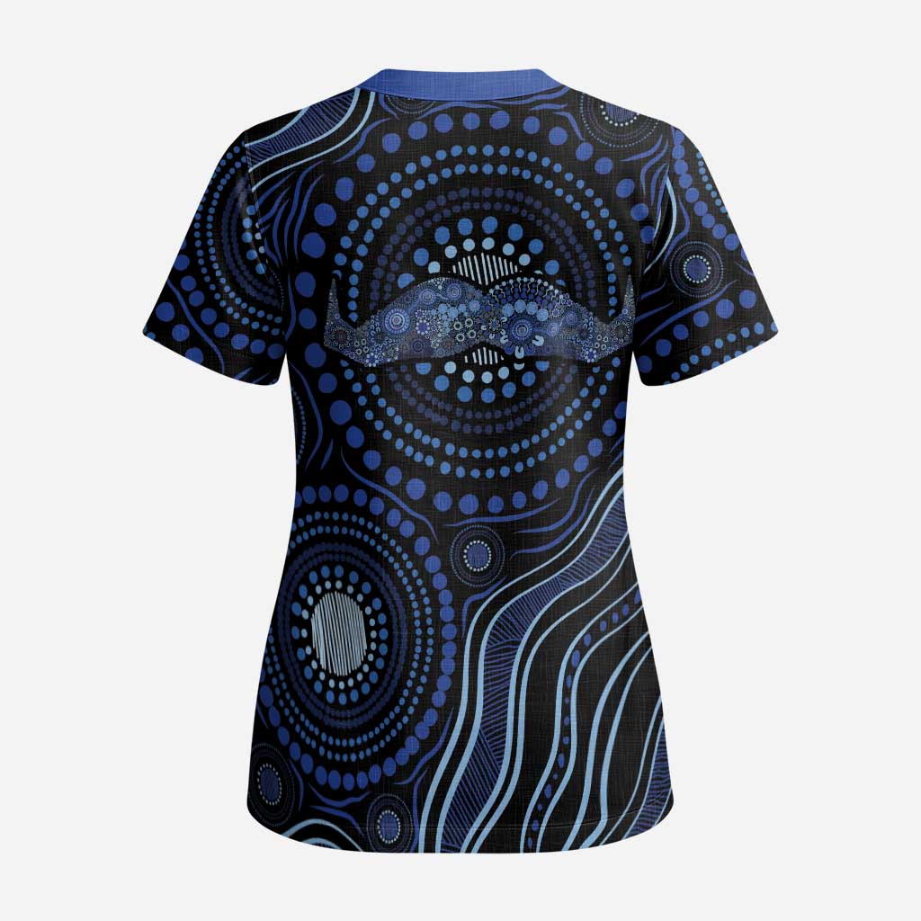 Australia Indigenous Scrub Top Aboriginal Mustache - Aussie Hoodie