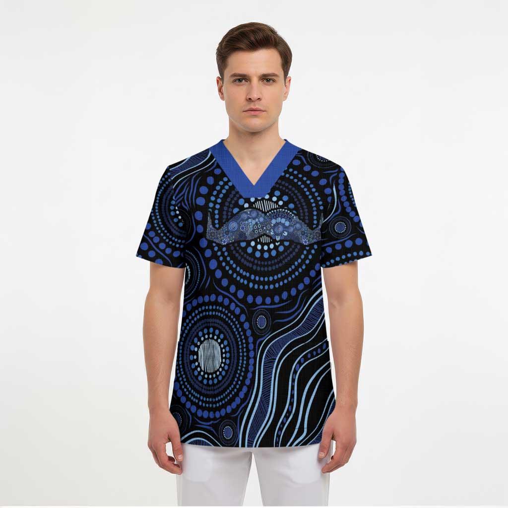 Australia Indigenous Scrub Top Aboriginal Mustache - Aussie Hoodie