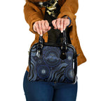 Australia Indigenous Shoulder Handbag Aboriginal Mustache - Aussie Hoodie