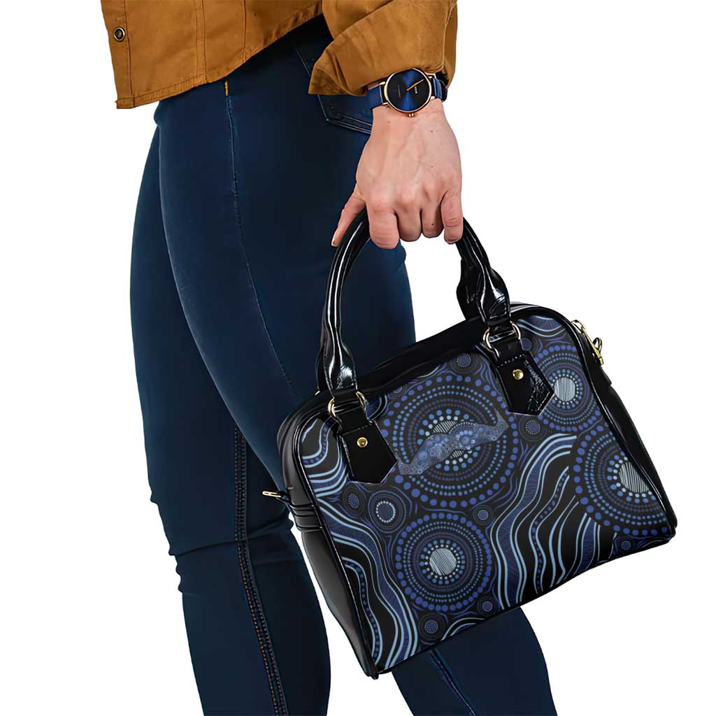 Australia Indigenous Shoulder Handbag Aboriginal Mustache - Aussie Hoodie