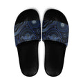 Australia Indigenous Slide Sandals Aboriginal Mustache - Aussie Hoodie