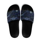 Australia Indigenous Slide Sandals Aboriginal Mustache - Aussie Hoodie