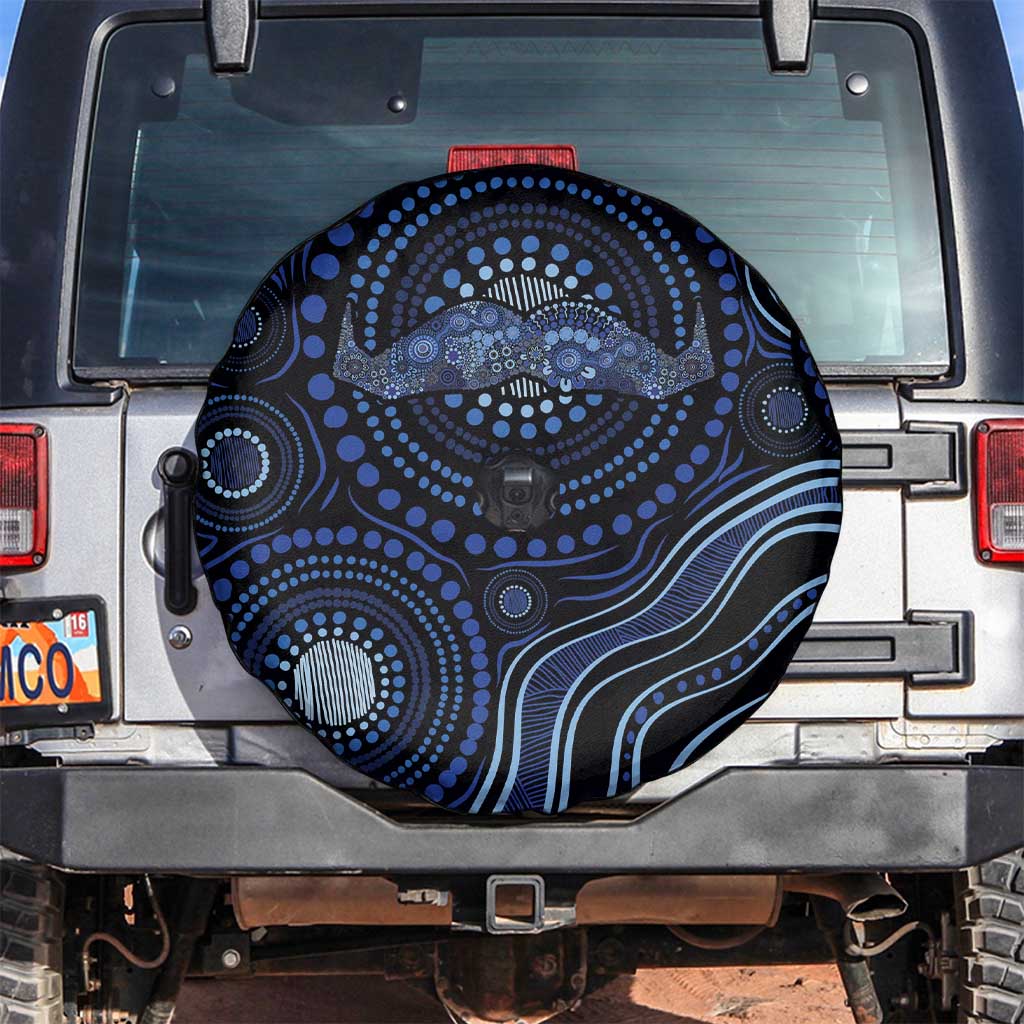 Australia Indigenous Spare Tire Cover Aboriginal Mustache - Aussie Hoodie