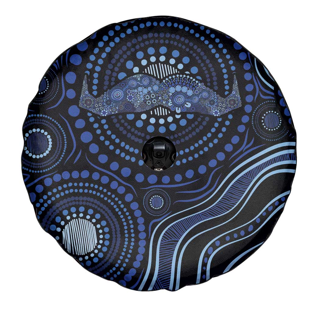 Australia Indigenous Spare Tire Cover Aboriginal Mustache - Aussie Hoodie