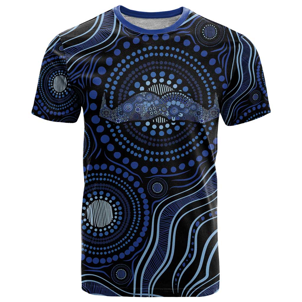 Australia Indigenous T Shirt Aboriginal Mustache - Aussie Hoodie