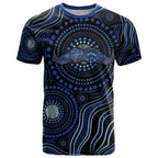 Australia Indigenous T Shirt Aboriginal Mustache - Aussie Hoodie