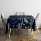 Australia Indigenous Tablecloth Aboriginal Mustache - Aussie Hoodie