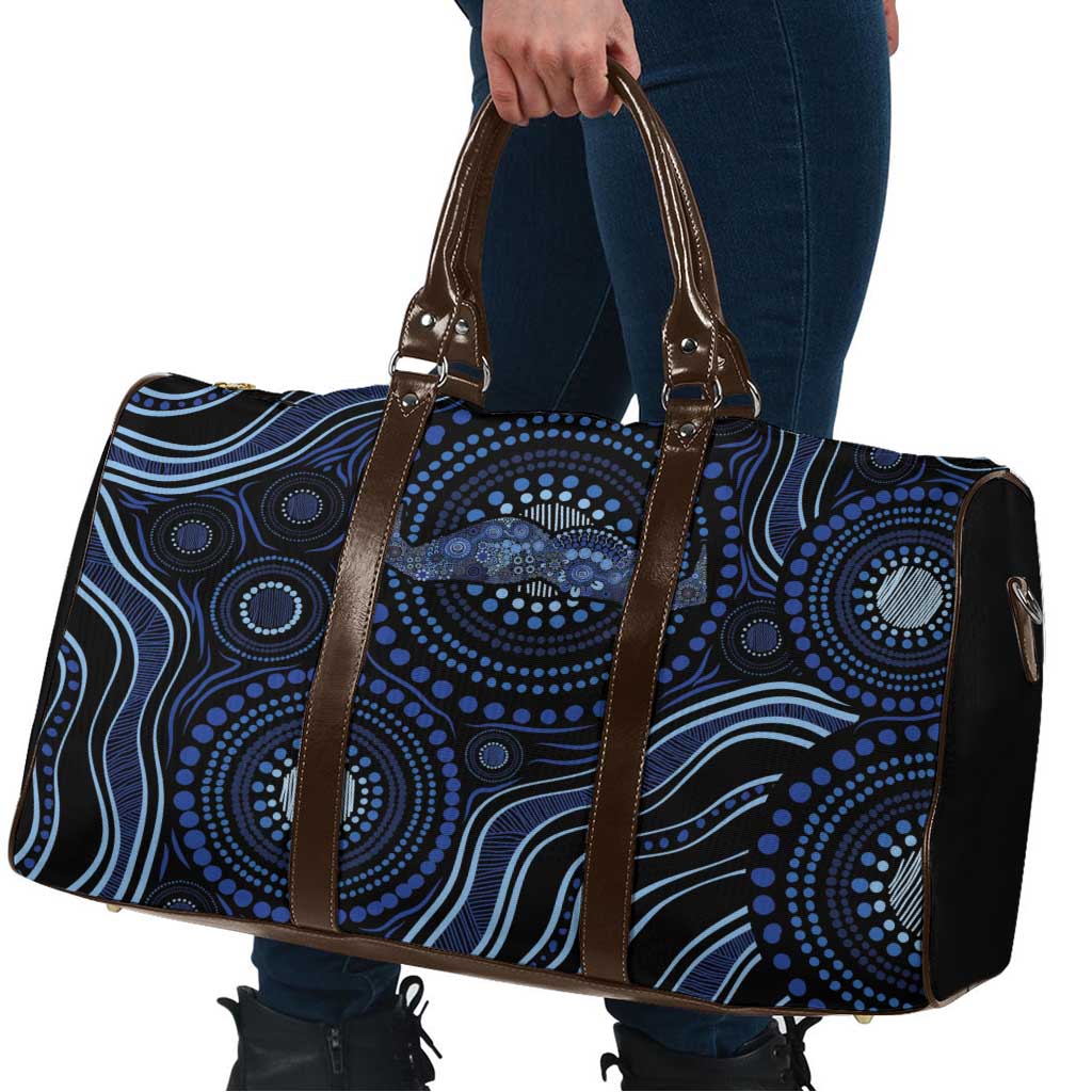 Australia Indigenous Travel Bag Aboriginal Mustache - Aussie Hoodie