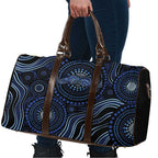 Australia Indigenous Travel Bag Aboriginal Mustache - Aussie Hoodie