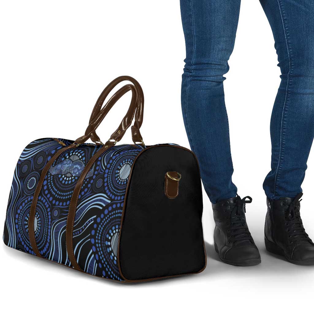 Australia Indigenous Travel Bag Aboriginal Mustache - Aussie Hoodie