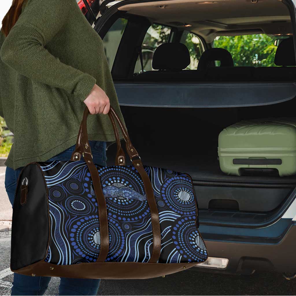 Australia Indigenous Travel Bag Aboriginal Mustache - Aussie Hoodie