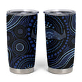 Australia Indigenous Tumbler Cup Aboriginal Mustache - Aussie Hoodie