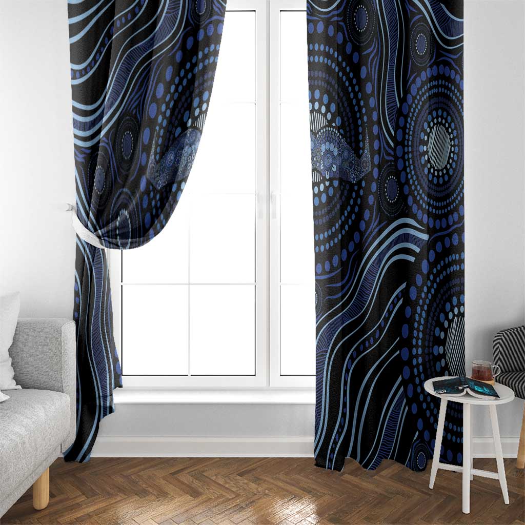 Australia Indigenous Window Curtain Aboriginal Mustache - Aussie Hoodie