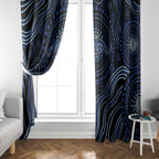 Australia Indigenous Window Curtain Aboriginal Mustache - Aussie Hoodie