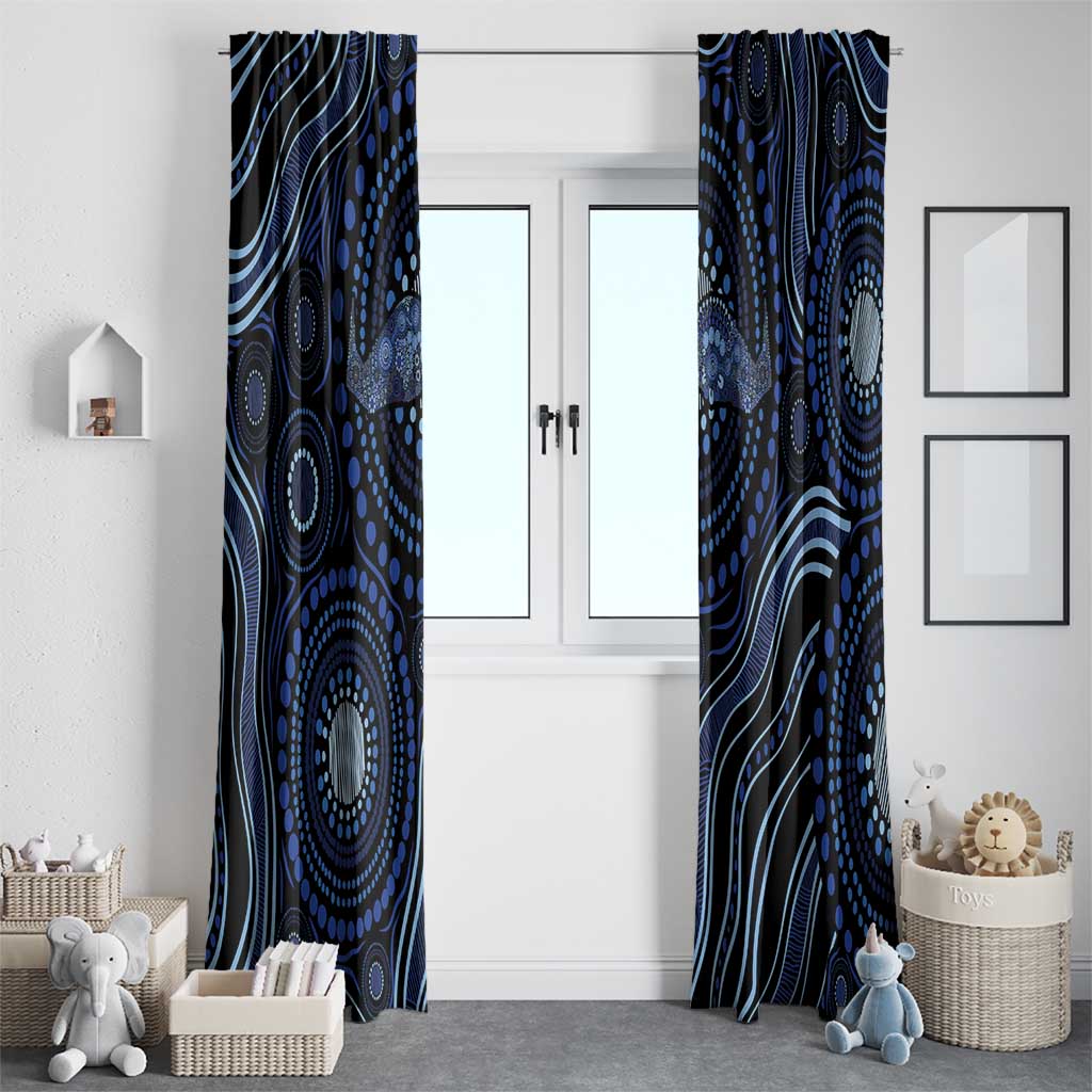 Australia Indigenous Window Curtain Aboriginal Mustache - Aussie Hoodie