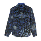 Australia Indigenous Women Casual Shirt Aboriginal Mustache - Aussie Hoodie