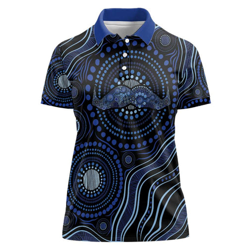 Australia Indigenous Women Polo Shirt Aboriginal Mustache - Aussie Hoodie