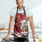 Here For A Koality Xmas Australia Abogirinal Apron Santa Koala - Aussie Hoodie