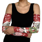 Here For A Koality Xmas Australia Abogirinal Arm Sleeves Santa Koala - Aussie Hoodie