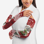 Here For A Koality Xmas Australia Abogirinal Arm Sleeves Santa Koala - Aussie Hoodie