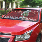 Here For A Koality Xmas Australia Abogirinal Auto Sun Shade Santa Koala - Aussie Hoodie