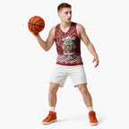 Here For A Koality Xmas Australia Abogirinal Basketball Jersey Santa Koala - Aussie Hoodie
