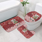 Here For A Koality Xmas Australia Abogirinal Bathroom Set Santa Koala - Aussie Hoodie