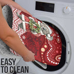 Here For A Koality Xmas Australia Abogirinal Bathroom Set Santa Koala - Aussie Hoodie