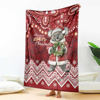 Here For A Koality Xmas Australia Abogirinal Blanket Santa Koala - Aussie Hoodie
