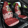 Here For A Koality Xmas Australia Abogirinal Car Seat Cover Santa Koala - Aussie Hoodie
