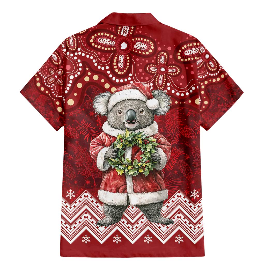 Here For A Koality Xmas Australia Abogirinal Family Matching Mermaid Dress and Hawaiian Shirt Santa Koala - Aussie Hoodie