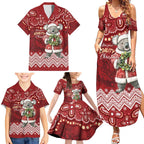 Here For A Koality Xmas Australia Abogirinal Family Matching Summer Maxi Dress and Hawaiian Shirt Santa Koala - Aussie Hoodie