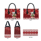 Here For A Koality Xmas Australia Abogirinal Leather Bag Santa Koala - Aussie Hoodie