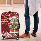 Here For A Koality Xmas Australia Abogirinal Luggage Cover Santa Koala - Aussie Hoodie